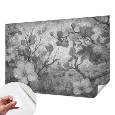 Samolepící fototapeta 3d Květinová větev