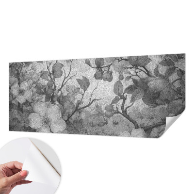 Samolepící fototapeta 3d Květinová větev