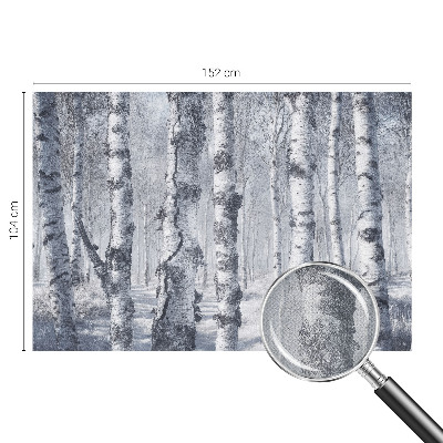 Samolepicí fototapeta do dětského pokoje Mrazivá příroda