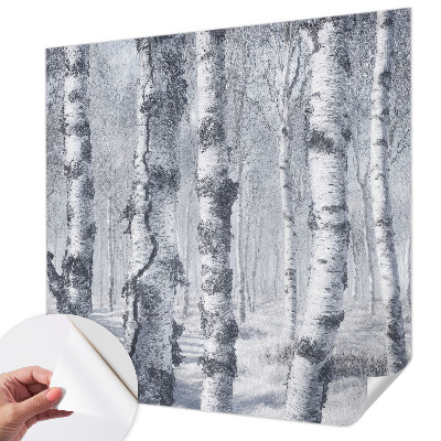 Samolepicí fototapeta do dětského pokoje Mrazivá příroda