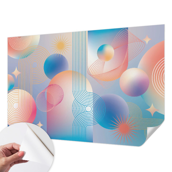 Fototapeta pro holku Barevná abstrakce