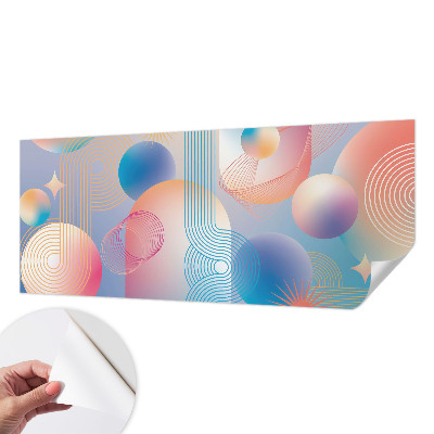 Fototapeta pro holku Barevná abstrakce