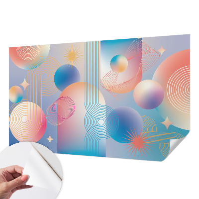 Fototapeta pro holku Barevná abstrakce