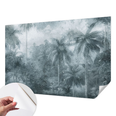 Moderní samolepicí fototapeta Tropická vegetace