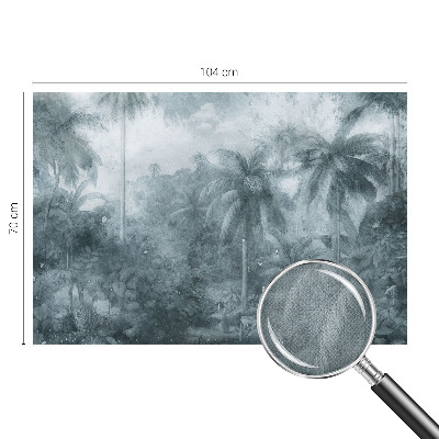 Moderní samolepicí fototapeta Tropická vegetace