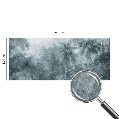Moderní samolepicí fototapeta Tropická vegetace