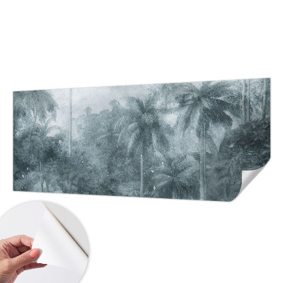 Moderní samolepicí fototapeta Tropická vegetace