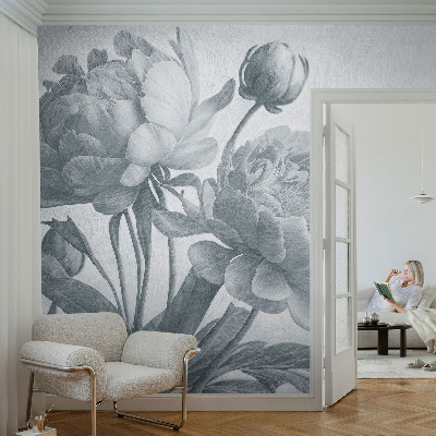 Moderní samolepicí fototapeta Květinová elegance
