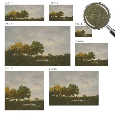 Dětská fototapeta Lesní krajina