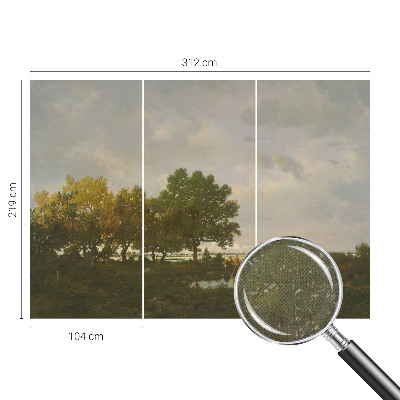 Dětská fototapeta Lesní krajina
