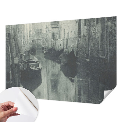 Samolepící fototapeta 3d Starý kanál