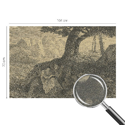 Fotografická tapeta na zeď Čtení postavy