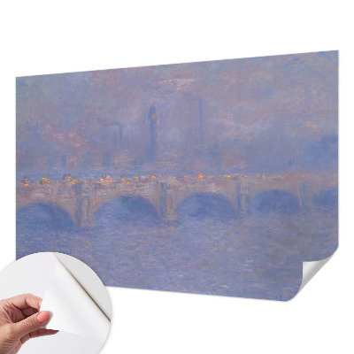 Samolepicí fototapeta Modrý most
