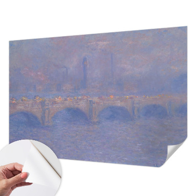 Samolepicí fototapeta Modrý most