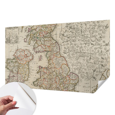Fotografická tapeta samolepicí Starožitná mapa