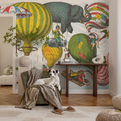 Dětská fototapeta Cesta balónem