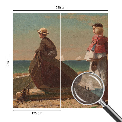 Moderní samolepicí fototapeta Přímořská scéna
