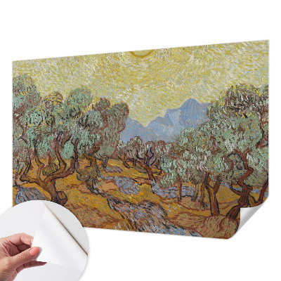Samolepící fototapeta 3d Olivovníky
