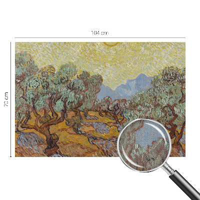 Samolepící fototapeta 3d Olivovníky
