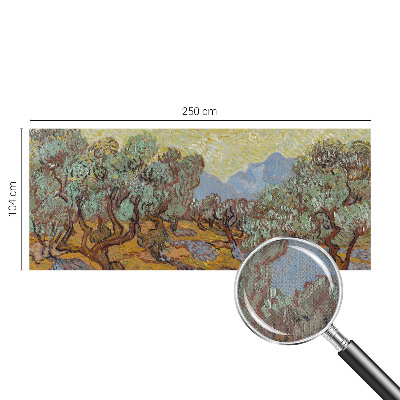 Samolepící fototapeta 3d Olivovníky