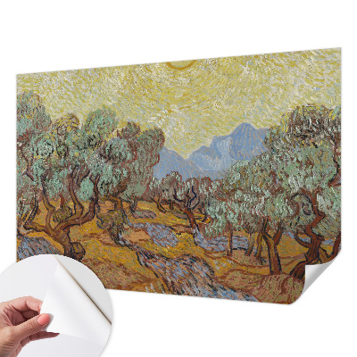 Samolepící fototapeta 3d Olivovníky