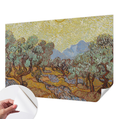 Samolepící fototapeta 3d Olivovníky