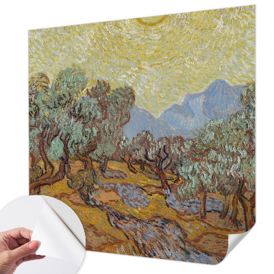 Samolepící fototapeta 3d Olivovníky