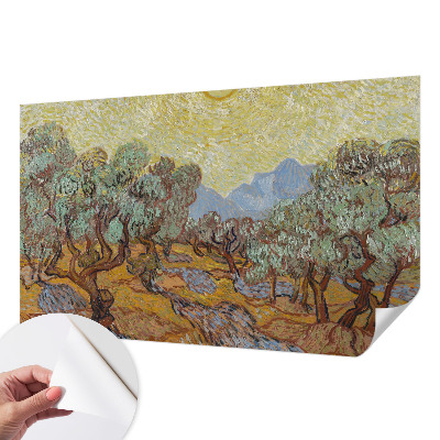 Samolepící fototapeta 3d Olivovníky