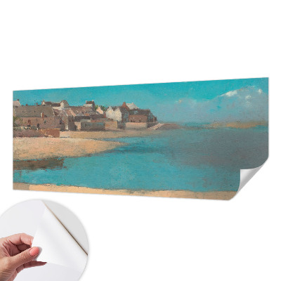 Moderní samolepicí fototapeta Klidná vesnice