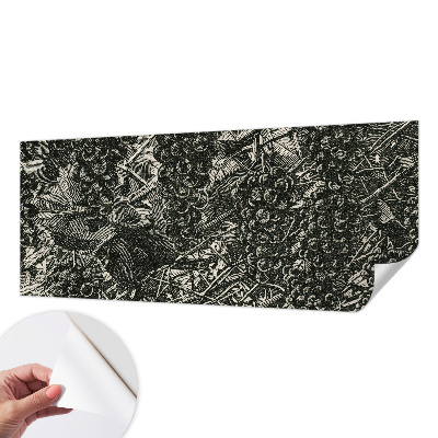 Samolepicí fototapeta Hroznový tisk