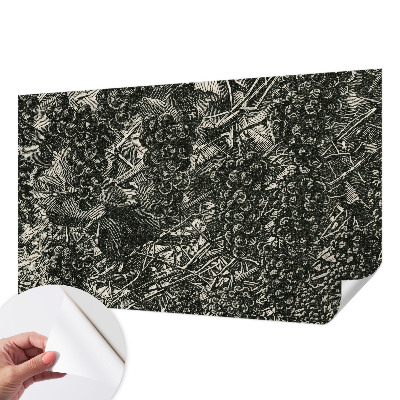 Samolepicí fototapeta Hroznový tisk