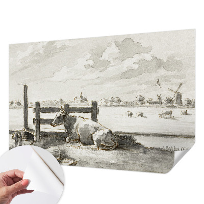 Samolepicí fototapeta do dětského pokoje Venkovská idyla