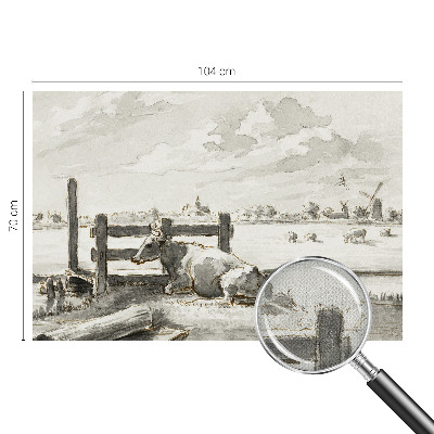 Samolepicí fototapeta do dětského pokoje Venkovská idyla