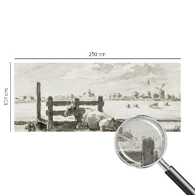 Samolepicí fototapeta do dětského pokoje Venkovská idyla