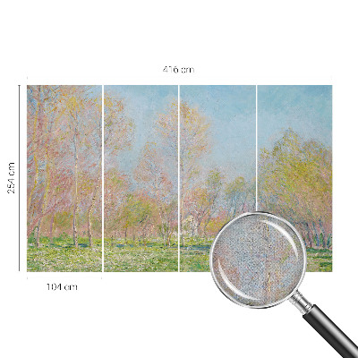 Samolepicí fototapeta do dětského pokoje Jarní park