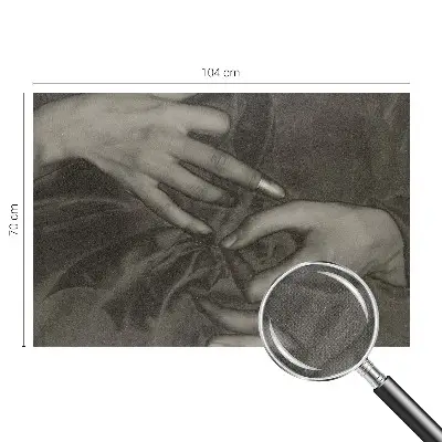 Fotografická tapeta samolepicí Materiál rukou
