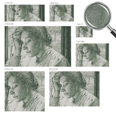 Samolepicí fototapeta do ložnice s motivem reflexivní ženy