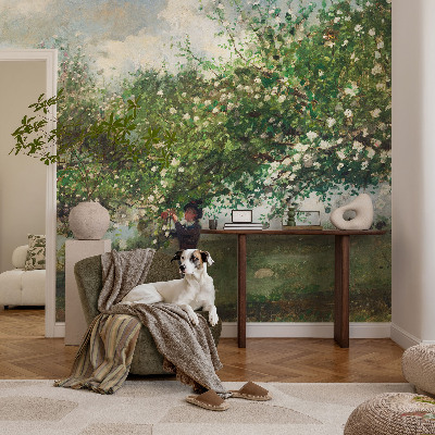 Fotografická tapeta na zeď Jarní scéna