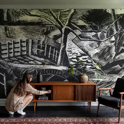 Samolepící tapeta Architektonická krajina