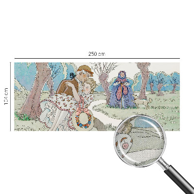 Samolepicí fototapeta do obýváků Romantická scéna