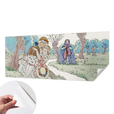 Samolepicí fototapeta do obýváků Romantická scéna