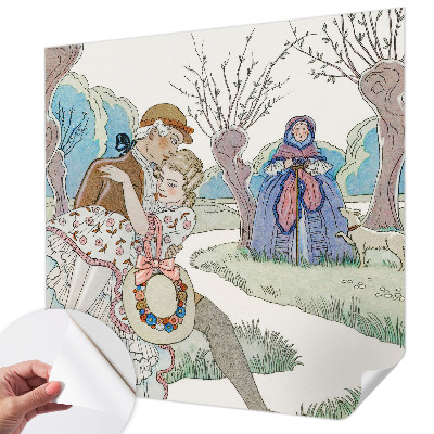 Samolepicí fototapeta do obýváků Romantická scéna