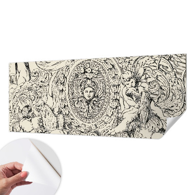 Samolepicí fototapeta do ložnice Bohatství ozdob