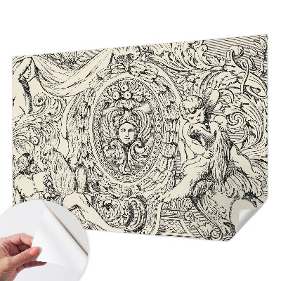 Samolepicí fototapeta do ložnice Bohatství ozdob