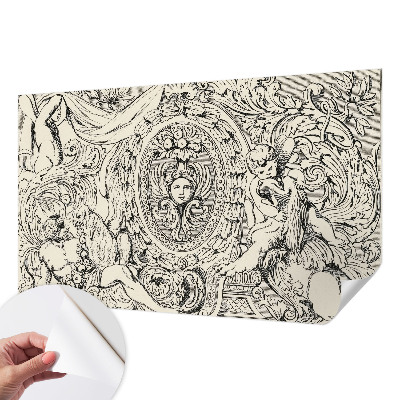 Samolepicí fototapeta do ložnice Bohatství ozdob