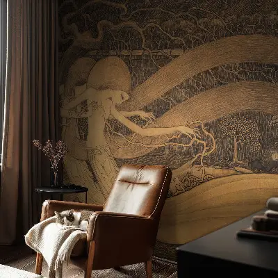 Fotografická tapeta na zeď Surrealistické postavy