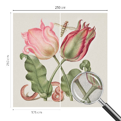 Samolepicí fototapeta na míru Tulipánová krása