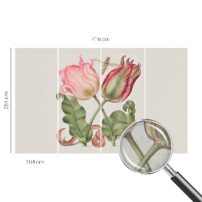 Samolepicí fototapeta na míru Tulipánová krása