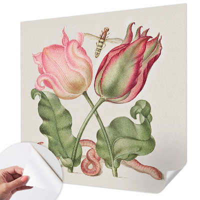 Samolepicí fototapeta na míru Tulipánová krása