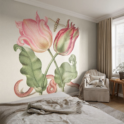 Samolepicí fototapeta na míru Tulipánová krása